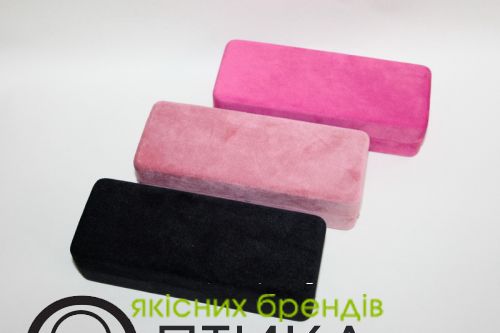 Футляр для окулярів (велюр, прямокутний) в асортименті