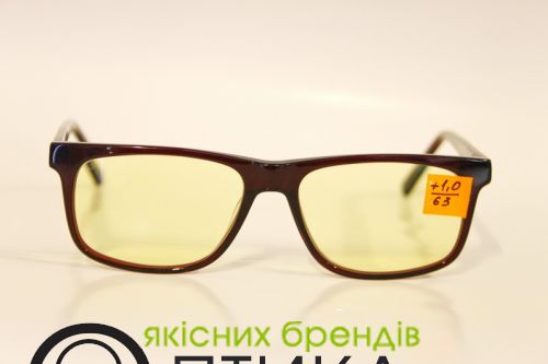 Окуляри для водіїв лінза антифара Bio Max +1,0 / 63