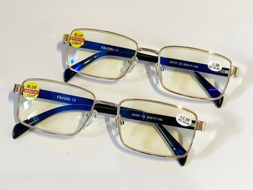 Готові окуляри Favori Blue Light 25707 +2,0 та 2,50